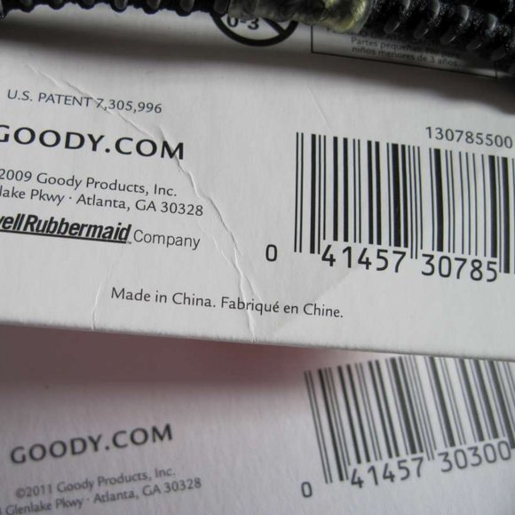 10 Goody Stay Put Slide Proof Hold Fit Hair Bands - Picture 4 of 7